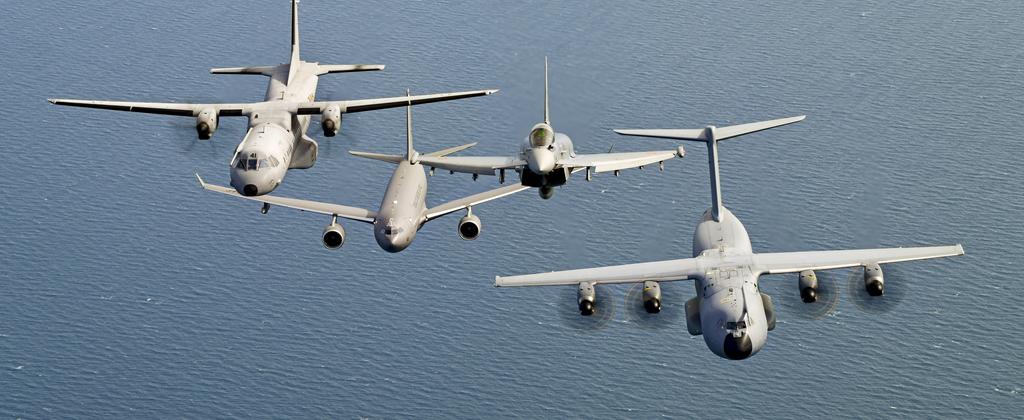 Airbus Military Formation Flight