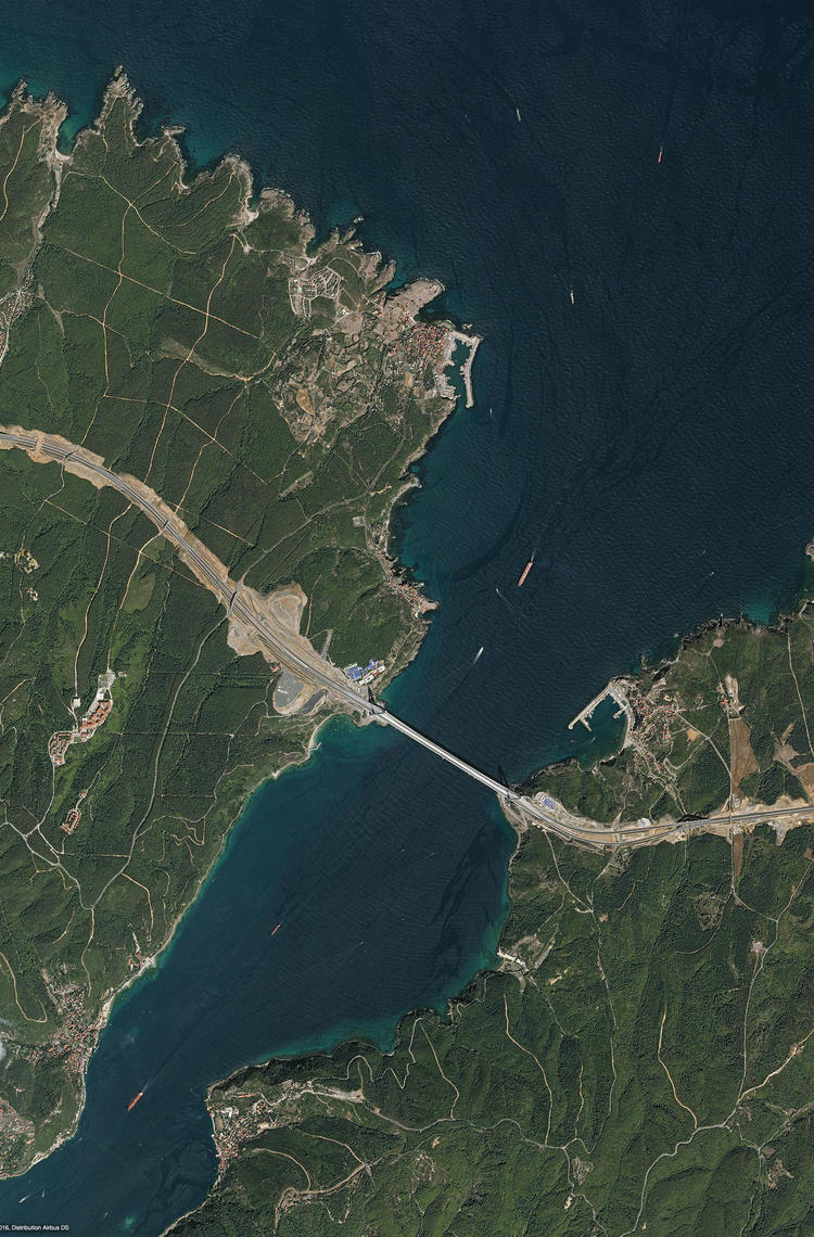Pleiades Satellite Image - Bridge over the Bosphorus - Türkiye